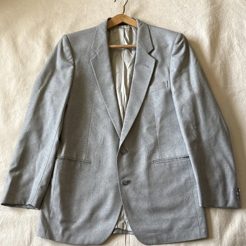 Yves Saint Laurent YSL Men's Vintage Blazer jacket  Made in France Size 40R